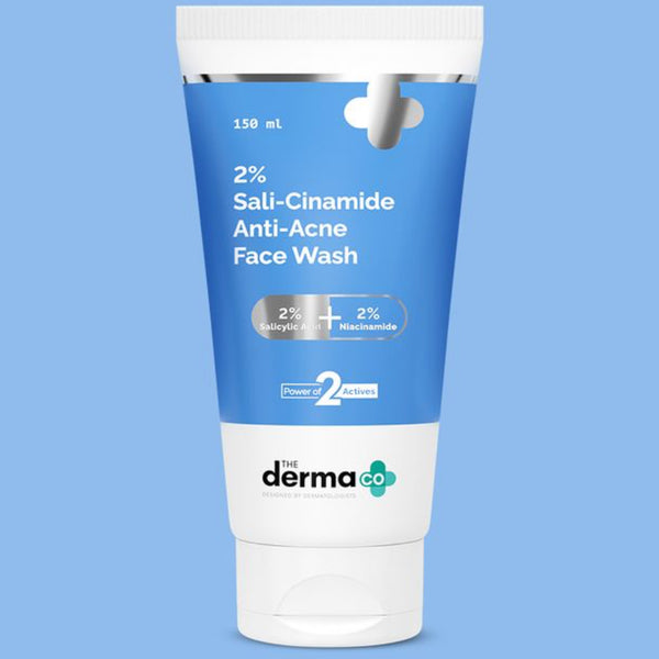 Derma co 2% Sali Cinamide Anti-Acne Face Wash with 2% Salicylic - 100 ml