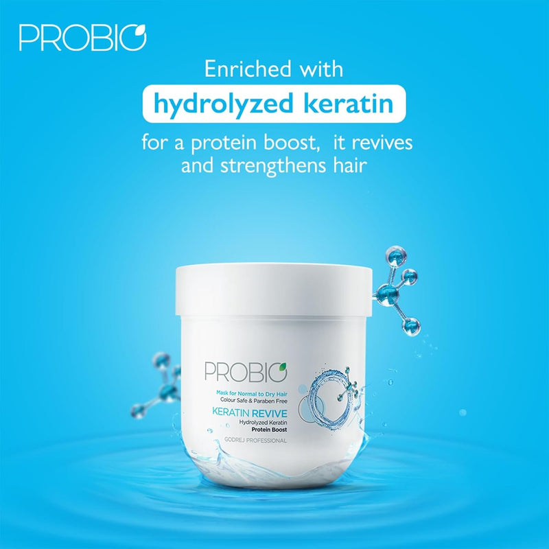 Godrej Professional Probio Revive Hair Mask (200 Gram)|For Normal To Dry Hair