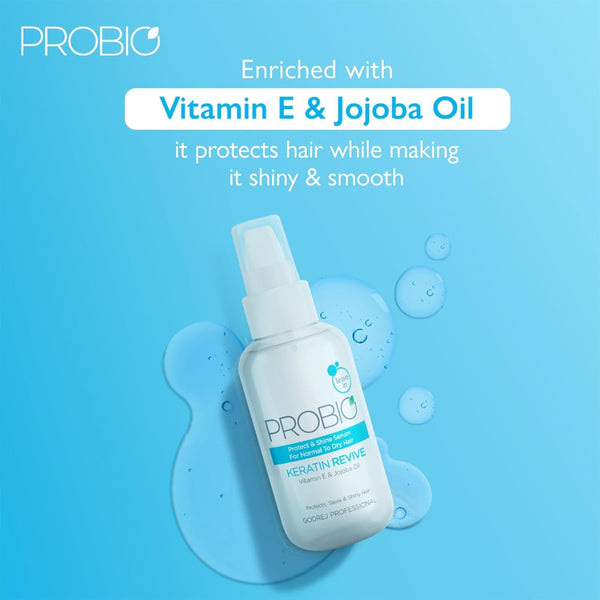 Godrej Professional Probio Keratin Revive Shine Serum (100ml)