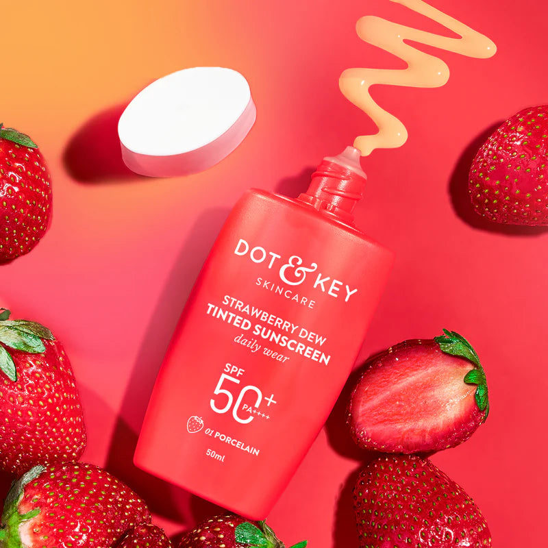 Dot n key Strawberry Dew Tinted Sunscreen SPF 50+ PA++++