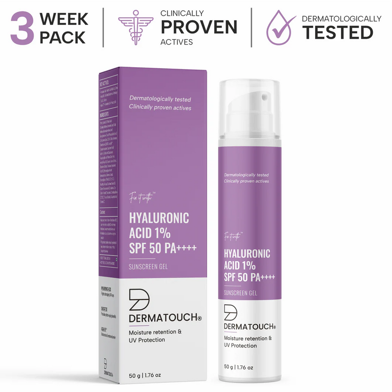 DERMATOUCH Hyaluronic Acid 1% Sunscreen 50g