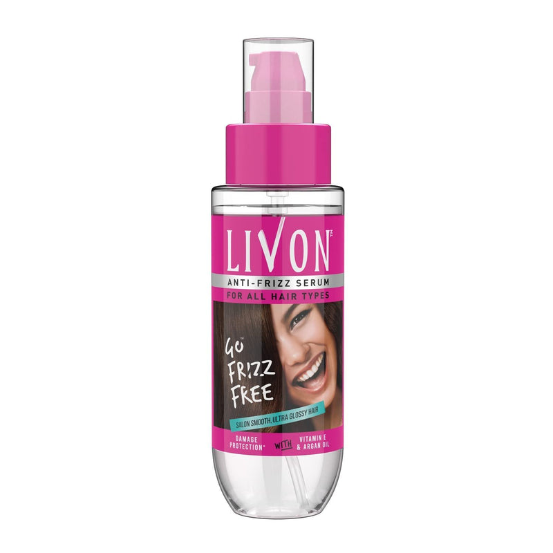 Livon Serum for Women & Men|All Hair Types for Frizz-free
