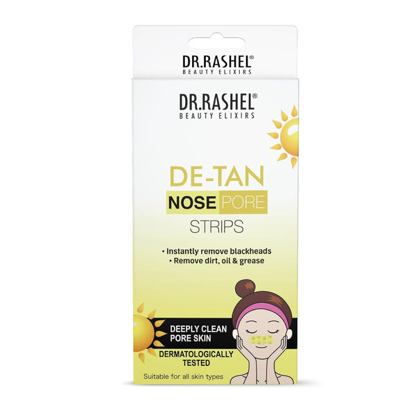 DR.Rashel Nose Pore Strips For Pore Cleansing | Deep Cleansing Nose Strips For Instant And Painless Blackheads Removal
