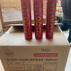 TMT RED HAIR SPRAY- 420 ML For Style setting