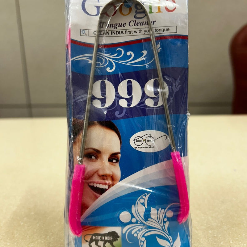 TONGUE CLEANER 999 STAINLESS STEEL  PACK OF 12