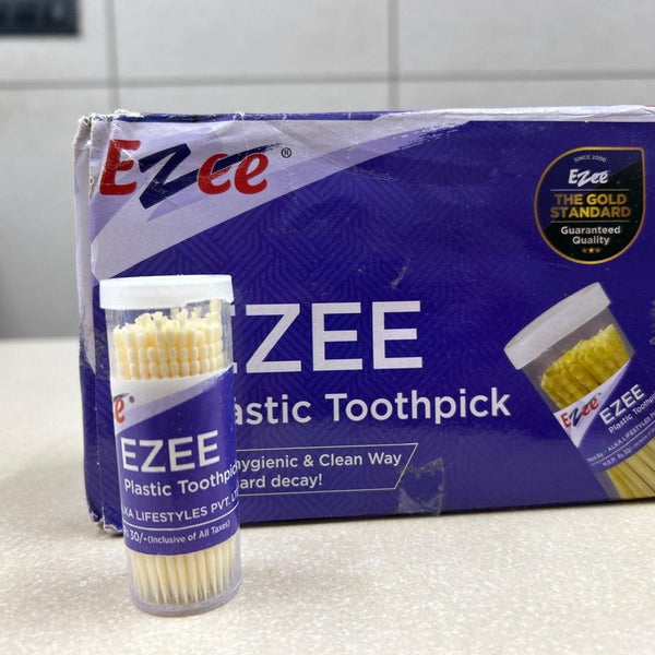 EZEE PLASTIC TOOTHPICKS PACK OF 24
