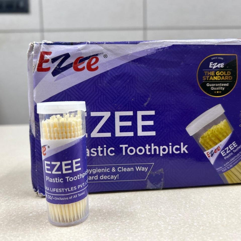 EZEE PLASTIC TOOTHPICKS PACK OF 24