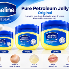 Vaseline Original Petroleum Jelly – 100ml | Imported from South Africa ZA