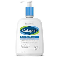Cetaphil Gentle Skin Cleanser , Hydrating Face Wash for Dry to Normal Skin ,Soap Free & Non irritating 1Ltr (1000ml)