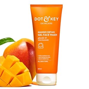 Dot n Key Mango Detan Gel Face Wash 100ml