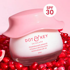 dot n key Pomegranate + Multi-Peptide Anti Ageing Moisturizer SPF 30