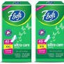 7 Soft Ultra care Cottony (Green Pack) (XXL) (40 pads in 1 Pack) - Pack of 2 Sanitary Pad  (Pack of 80)