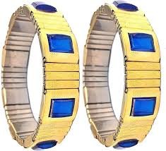 Magnetic Blood Presure Control Belt Wrist Support  (Gold)