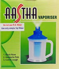 Aastha Aastha Vaporiser Vaporizer  (White, Blue) Small