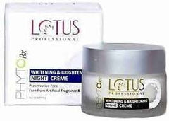 Lotus Professional PHYTORX WHITENING AND BRIGHTENING NIGHT CREAM, 50 G  (50 g)