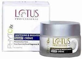 Lotus Professional PHYTORX WHITENING AND BRIGHTENING NIGHT CREAM, 50 G  (50 g)