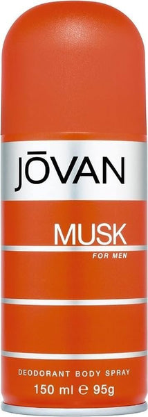 Jovan Musk Body Spray For Men, 150Ml