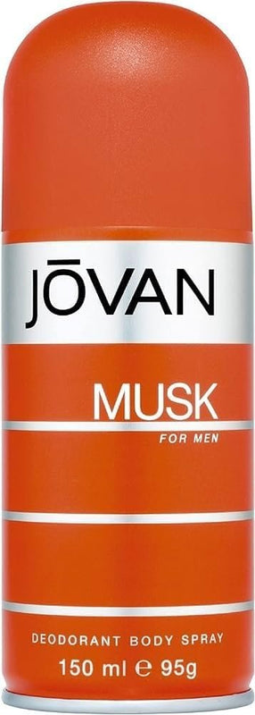 Jovan Musk Body Spray For Men, 150Ml