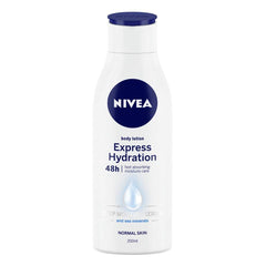 NIVEA Express Hydration 200ml Body Lotion| 48 H Moisturization & Hydration for Summer