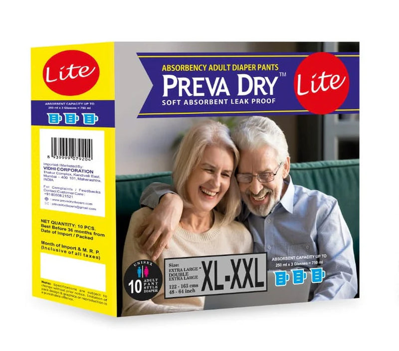 Preva Dry Adult Diaper Pants Extra Large