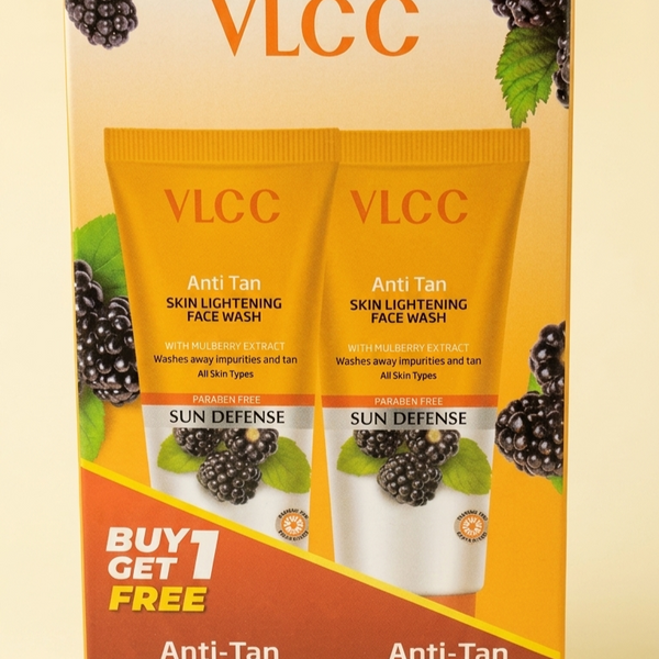 Vlcc Anti Tan Facewash (Twin Pack)