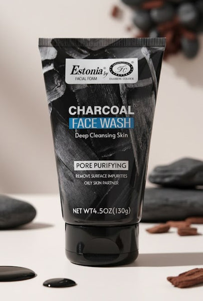 Estonia Charcoal Face Wash Deep Cleansing Skin.