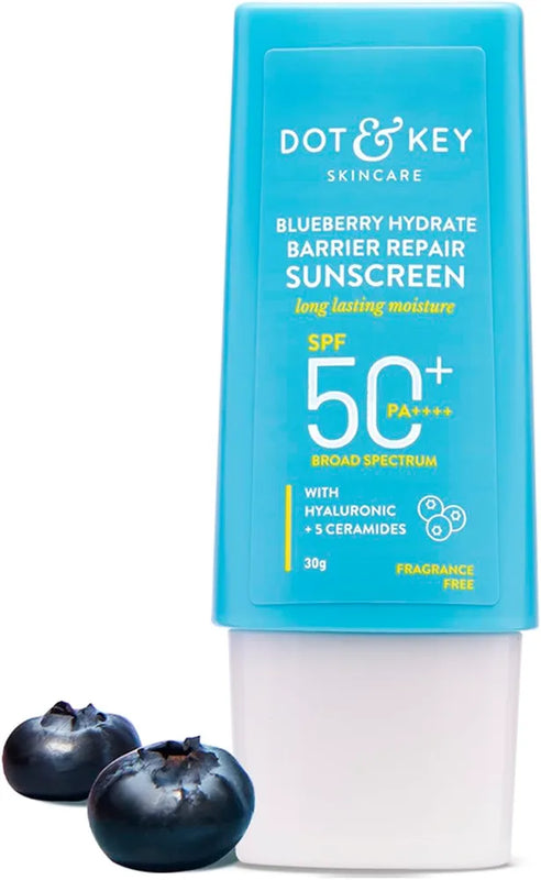 DOT N KEY Blueberry Mattifying Sunscreen SPF 50+PA 30GM