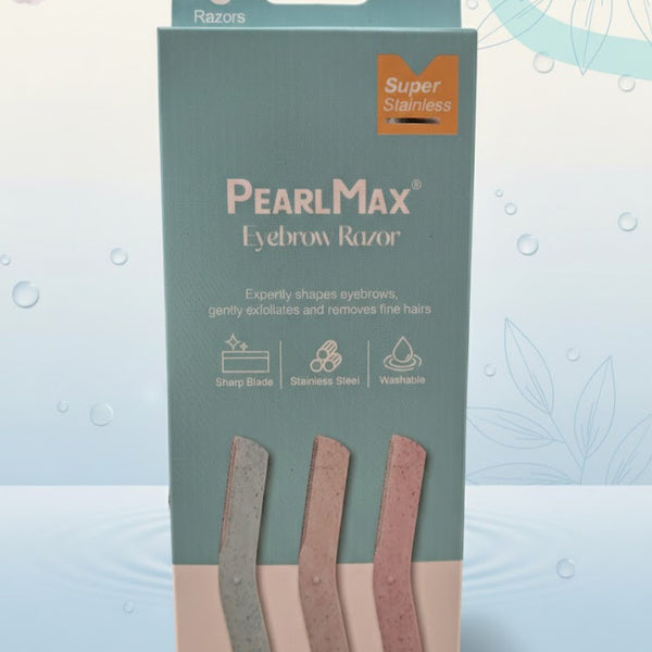 PearlMax Eyebrow Razor (3-Pack)