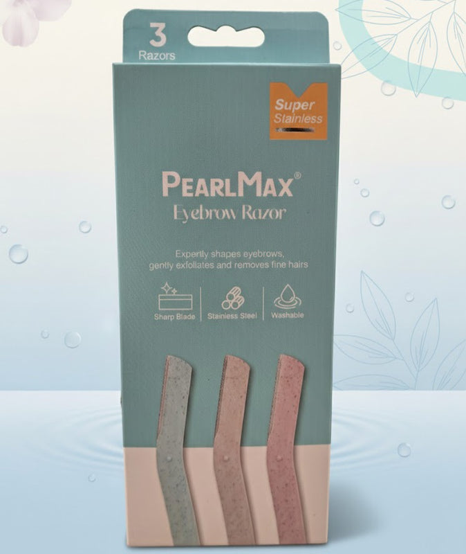PearlMax Eyebrow Razor (3-Pack)