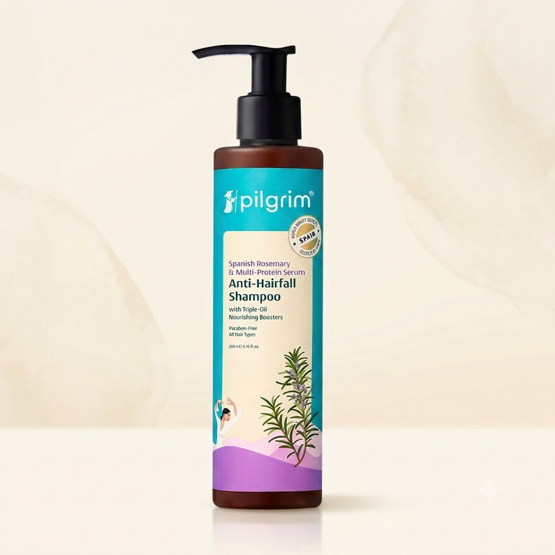 Pilgrim Spanish Rosemary & Biotin Anti Hairfall Shampoo 200ml