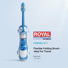 Royal Kids Car-Style Folding Toothbrush (12pc Pack)