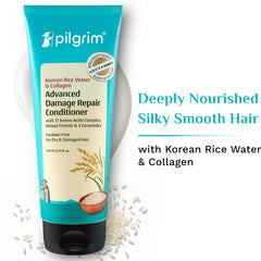Pilgrim Korean Rice Water & Collagen Advanced Damage Repair Conditioner - 200ml