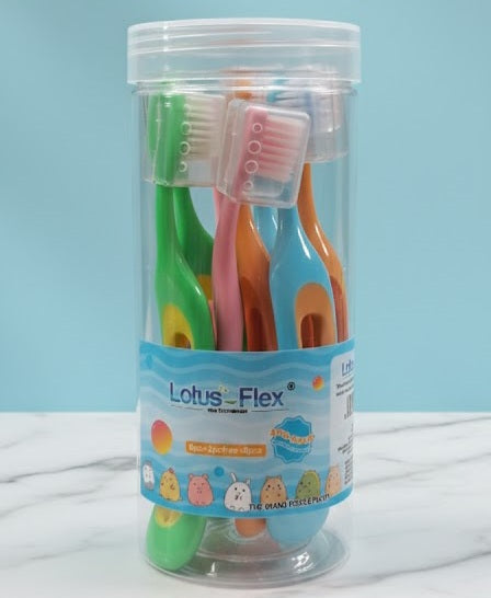 Tooth Brush Lotus Baby Jar
