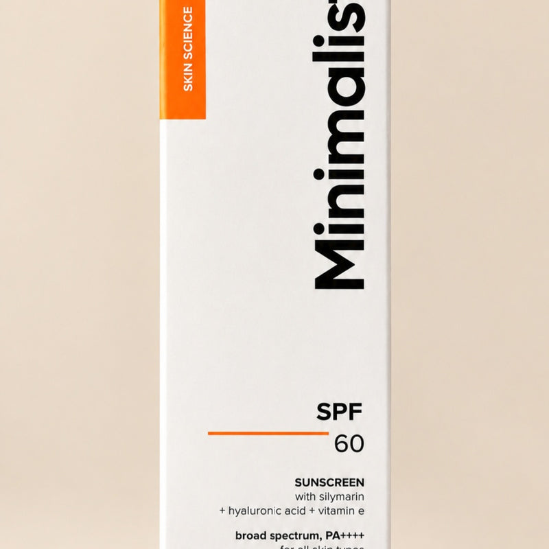 Minimalist SPF60 Sunscreen 50gm