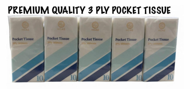 POCKET TISSUE 3 Ply premium quality