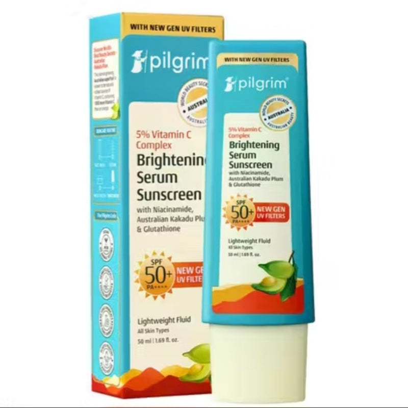Pilgrim 5% Vitamin C Complex Brightening Serum Sunscreen