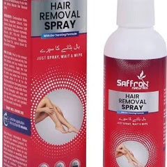 Saffron Naturals De Tanning Formula for Women Hair Removal Spray  (100 ml)