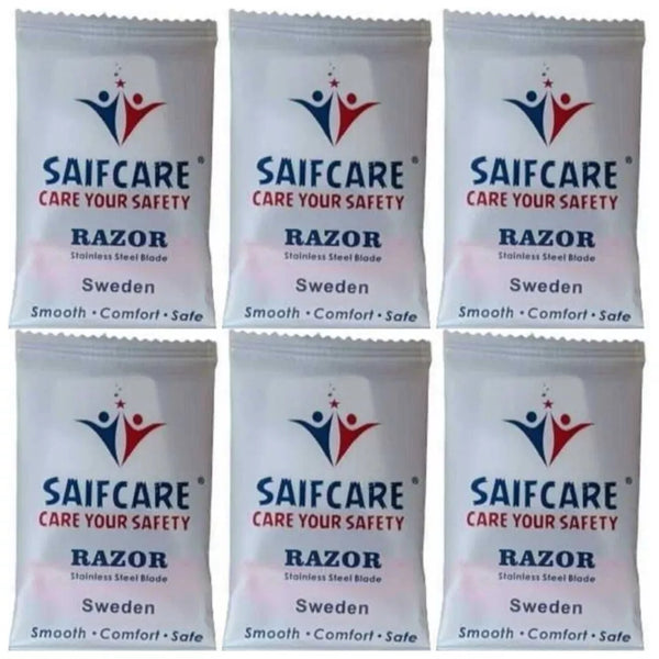 SAIFCARE DISPOSABLE RASOR PACK OF 50