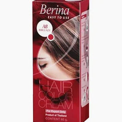 Berina A8 Bergundy Hair Color Cream 60 gm | 60.0 gm