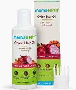 Mamaearth Onion Oil Promotes Hair Growth & Controls Hairfall 100ml Hair Oil  (100 ml)
