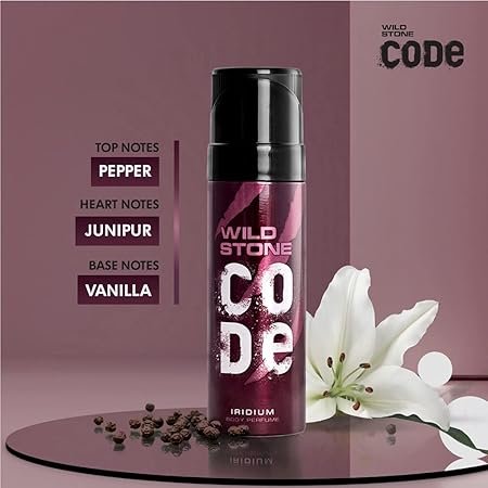 Wild Stone Deodorant 120ml Bottle - iridium