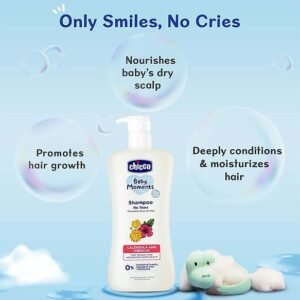 Chicco Baby Moments No Tears Shampoo - 500ml