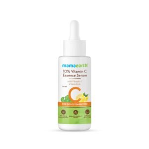 Mamaearth 10% Vitamin C Face Serum, Essence Serum with Vitamin C and Gotu Kola for Skin Illumination - 30ml (Copy)