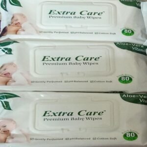 EXTRA CARE PREMIUM BABY WIPES (80pcs)