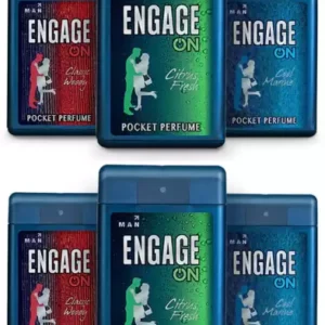 Engage Men Pocket Perfume,18 Ml (Pack Of 6)