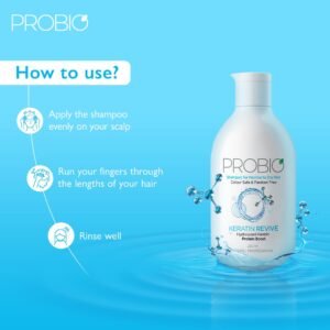 Godrej Professional Probio Keratin Revive Shampoo (250ml) | For Normal to Dry Hair
