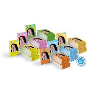 BUFIN Paper Soap Strips Booklets for Travelling Hand Wash/Face Wash